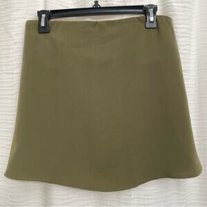 Women’s TOBI Strapless Flowy Green Top With Clasp Back Size Small